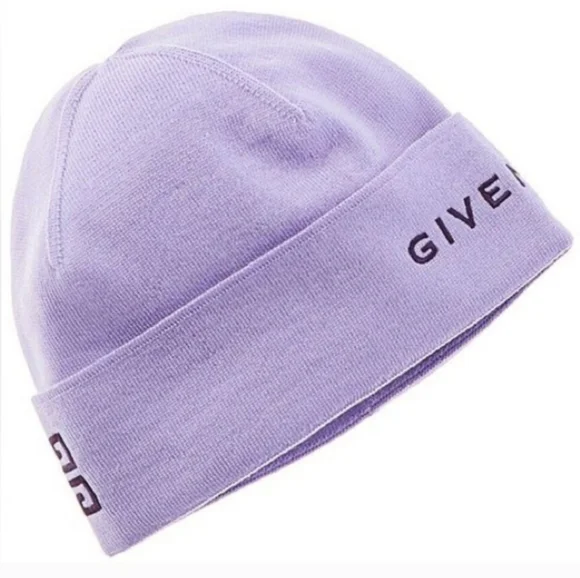 NWT Givenchy Purple Winter Hat - Picture 1 of 4